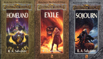 Dark elf trilogy homeland exile sojourn church